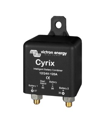 Cyrix Batterietrennrelais 120A 12V und 24V Camper und Van Isometrie