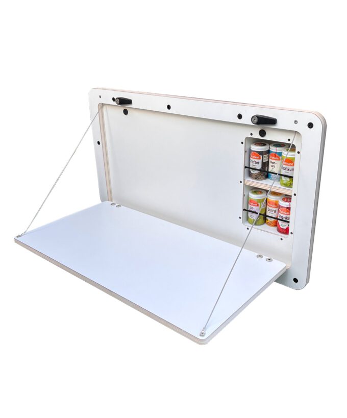 Hecktuertisch Toyota Land Cruiser 76 und 78 Klapptisch Campingtisch