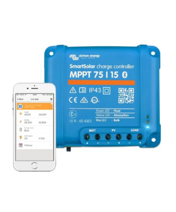 MPPT Solarladeregler mit Bluetooth 75V 15A Camper und Van