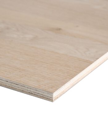 Furnierte Holzplatte, Eiche Astig Echtholzfurnier, Multiplexplatte furniert, leicht, stabil, ideal für Van-Ausbau, Möbelbau, nachhaltig, hohe Qualität