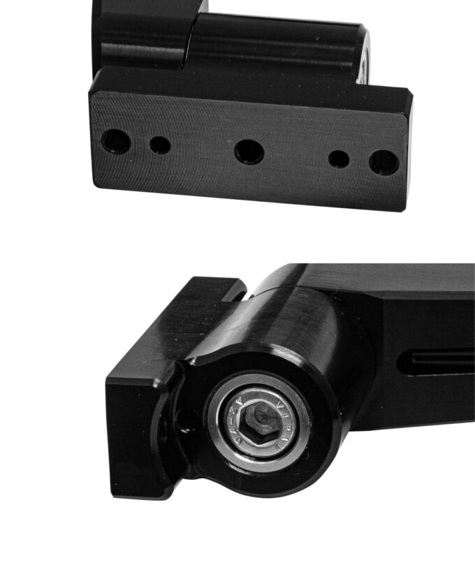 Defender Spiegelarm, Defender Spiegel, Defender Aussenspiegel, verstellbar, klappbar, Aluminium, UV-beständig, korrosionsbeständig, stabil, Made in Germany, Details