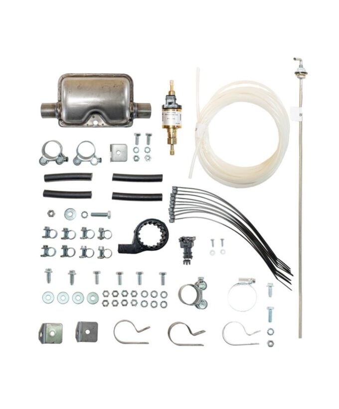 Diesel Standheizung, Dieselheizung, Standheizung für Diesel, Diesel-Heizung, Dieselstandheizung, 12 V Diesel Standheizung, 2 KW Diesel Standheizung, Höhenkit, Komplettset, Camper, Boot, Lieferumfang