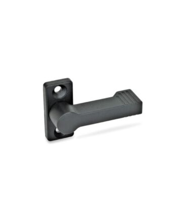 Drehriegelverschluss, Drehriegel, Drehriegel mit Anschraubflansch, Drehriegel mit Rastfunktion, Sperriegel, robust, Camper, Van, einfache Montage, Rastmechanik, langlebig, korrosionsgeschützt, Titelbild