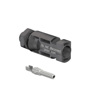 mc4 solar stecker fuer camper und van, stecker oder buchse, kabelstaerke 25mm2 oder 4-6mm2, wasserdicht, belastbar, uv-bestaendig, Buchse