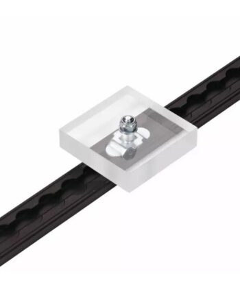 Schraubfitting für Airlineschiene, Airlinefitting mit M8-Gewinde, 0–6 mm Klemmbereich, Stahl verzinkt, in Airlineschiene