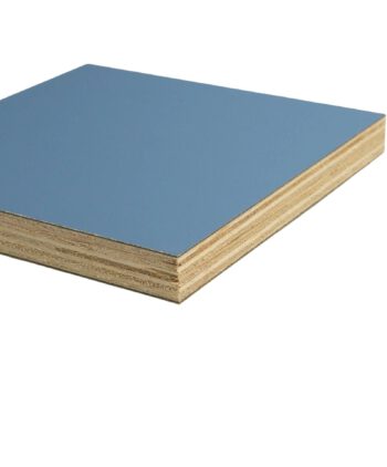 Beschichtete Multiplexplatte Ultramatt, Leichtbau Holzplatte mit HPL Beschichtung, AFX Country Blue, Hellblau