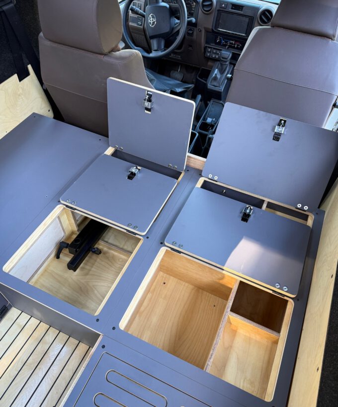 BoXplorer LC78 - Toyota Land Cruiser 78 Camper Ausbau-Modul für Selbstausbauer – Bild 9
